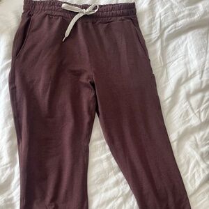 Vuori Performance Jogger Mahogany Heather XS EUC